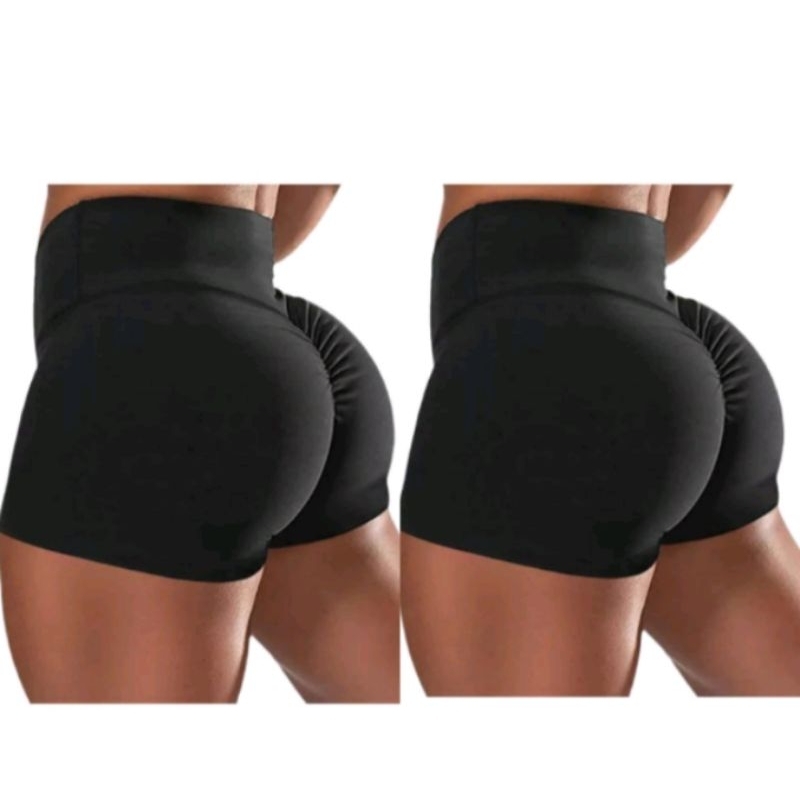 Shorts Fitness Feminino Academia Levanta Bumbum Shopee Brasil