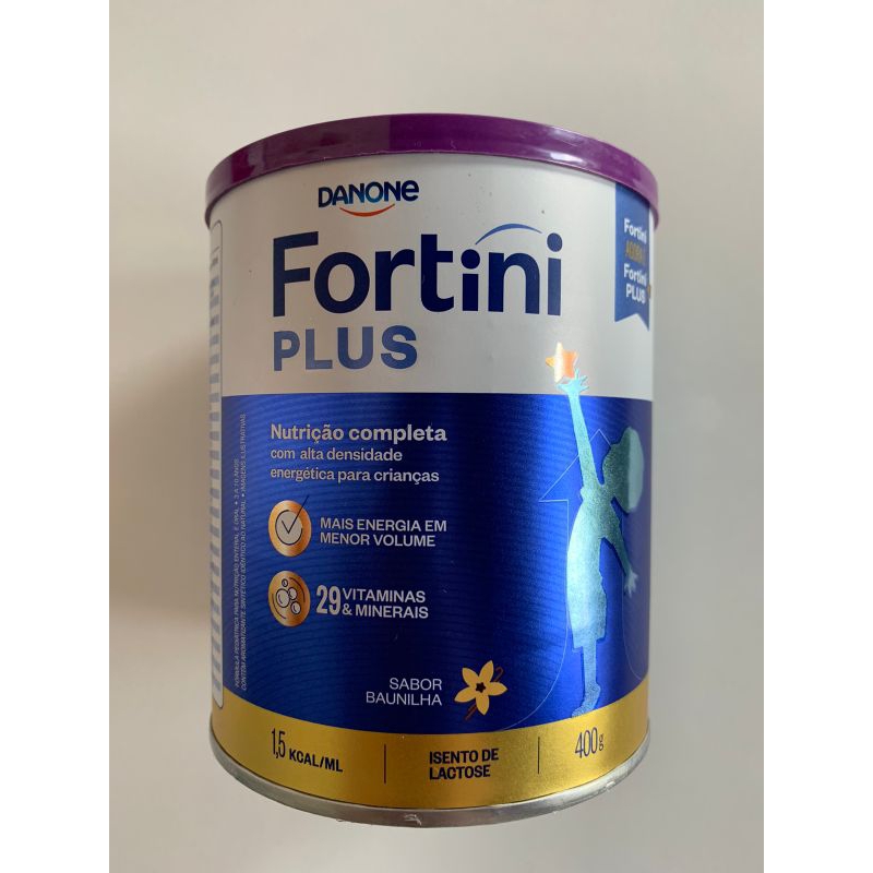 Fortini Plus 400g Sabor Baunilha Shopee Brasil