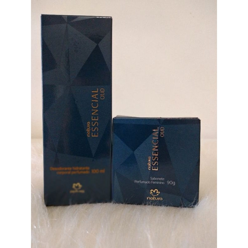 Kit Natura Essencial Oud Feminino Sabonete Hidratante Shopee Brasil