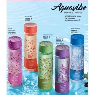 Body Splash Aquavibe Avon Refrescantes 300ml Shopee Brasil