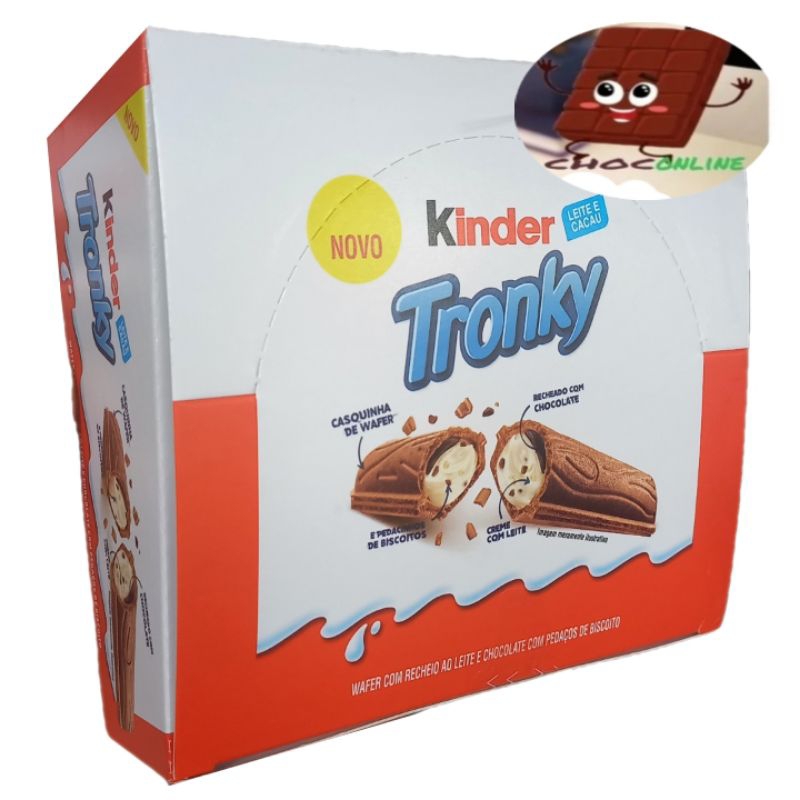 Chocolate Kinder Tronky Ferrero C 10x18g Shopee Brasil