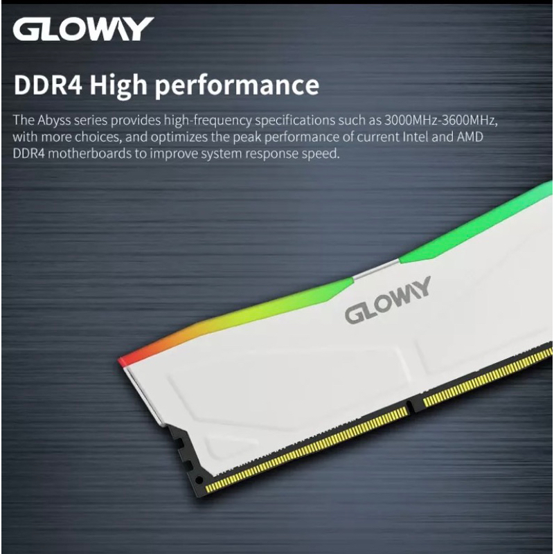 Gloway Memoria Ram 3200mhz Rgb Ddr4 Shopee Brasil