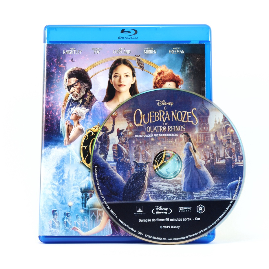 O Quebra Nozes E Os Quatro Reinos Filme Original Blu Ray Shopee Brasil