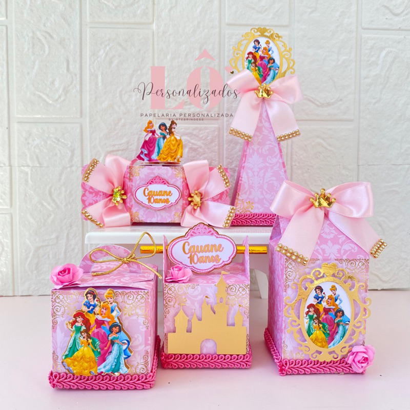 Personalizados Princesas Disney Und Shopee Brasil