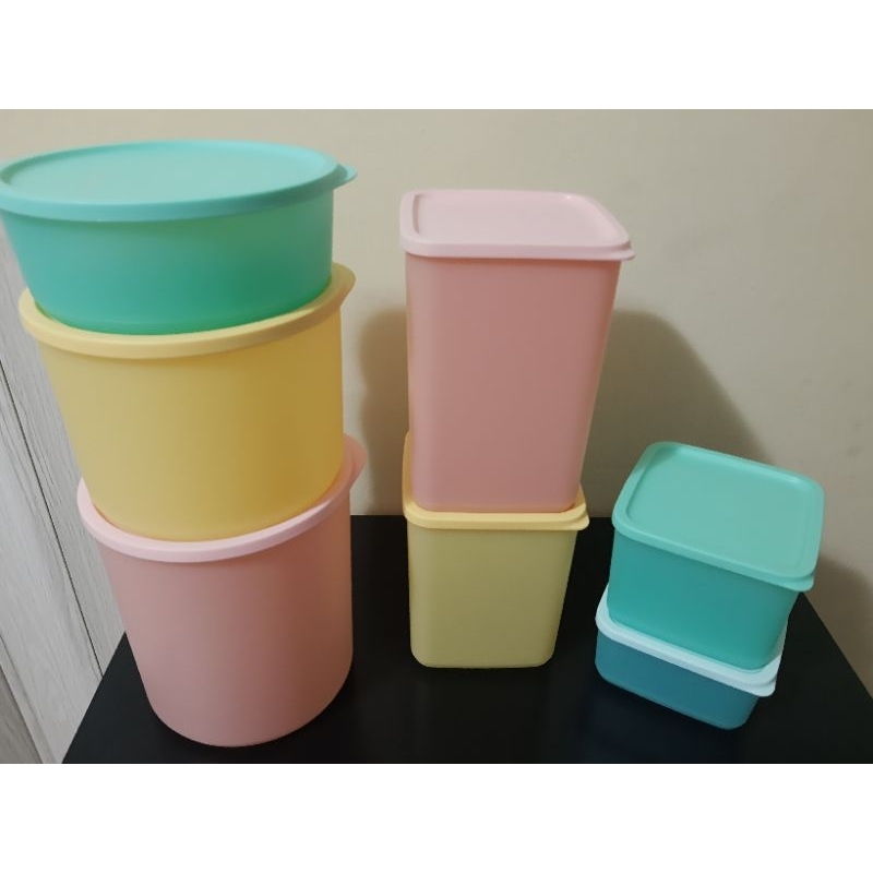 Tupperware Potes Refri Line Redondos E Quadrados Vendidos