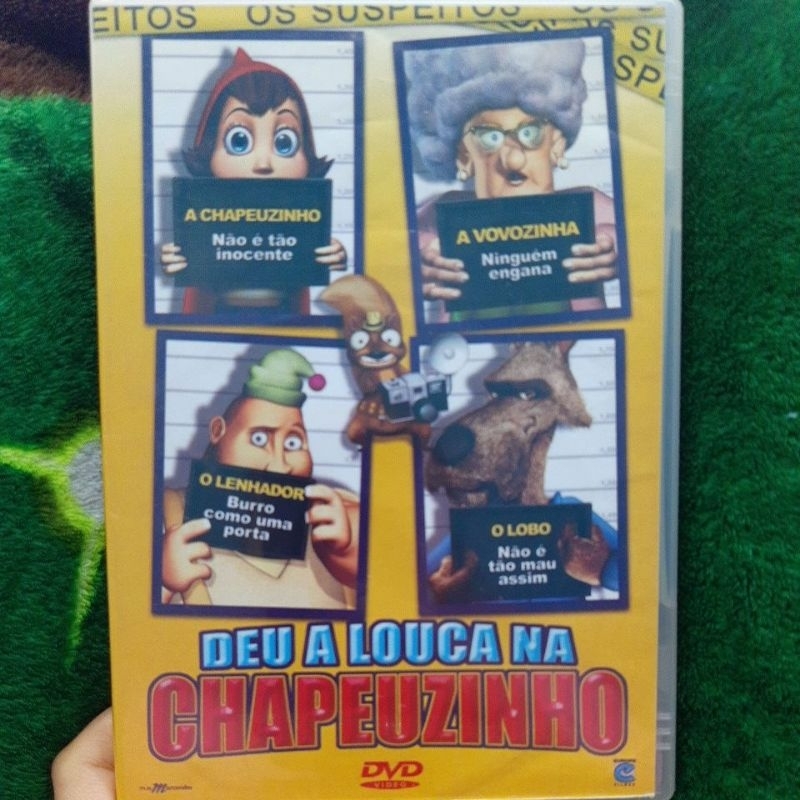 DVD Deu A Louca Na Chapeuzinho Shopee Brasil