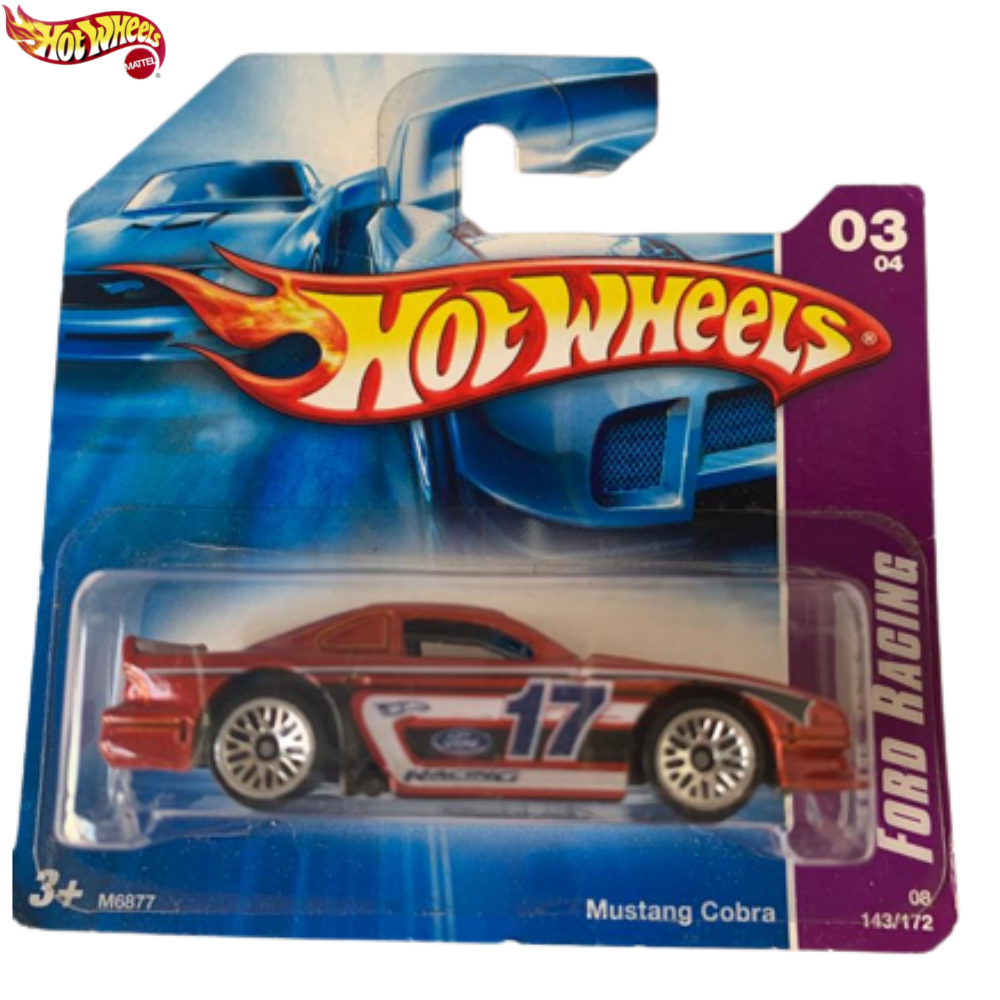 HOT WHEELS FORD RACING MUSTANG COBRA Shopee Brasil
