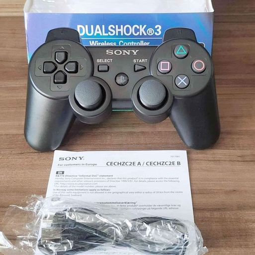 Controle De Ps3 Dualshock 3 Conecta No Pc Excelente Qualidade Joystick