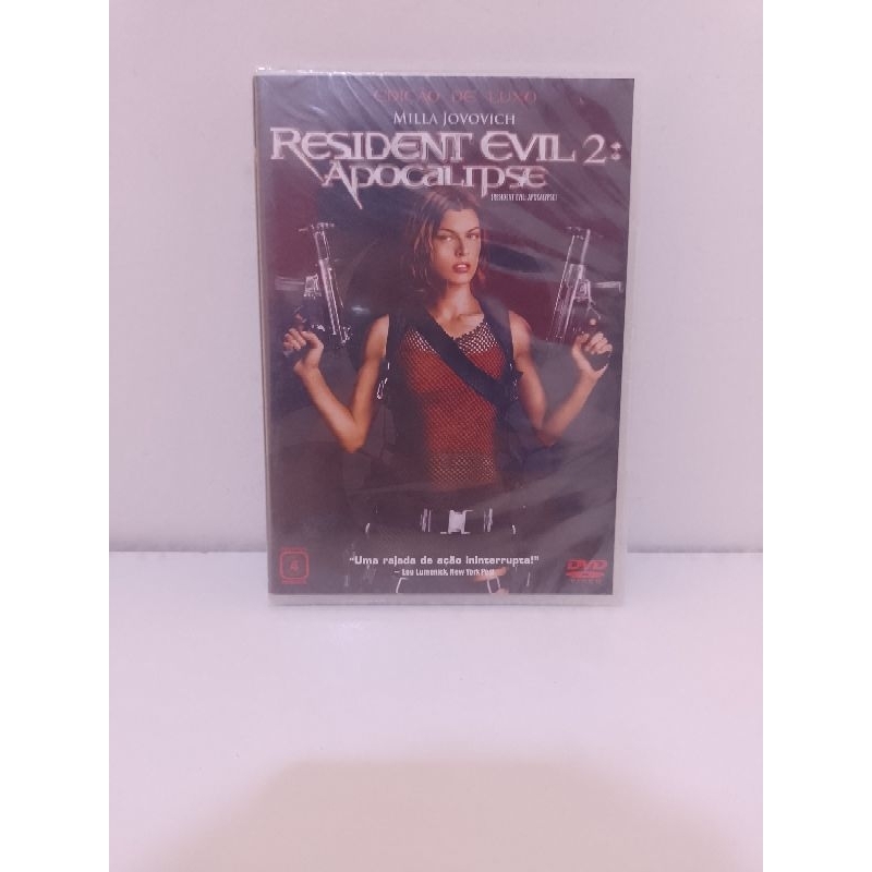 DVD Resident Evil 2 Apocalipse Original Lacrado Shopee Brasil