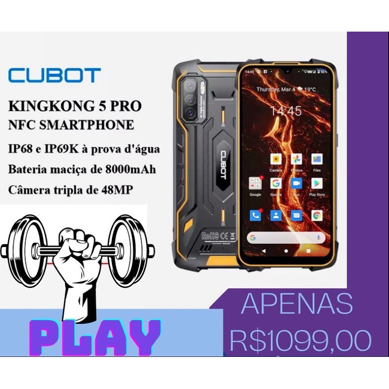 Cubot Kingkong Pro Mah Android Smartphone Vers O Global Gb