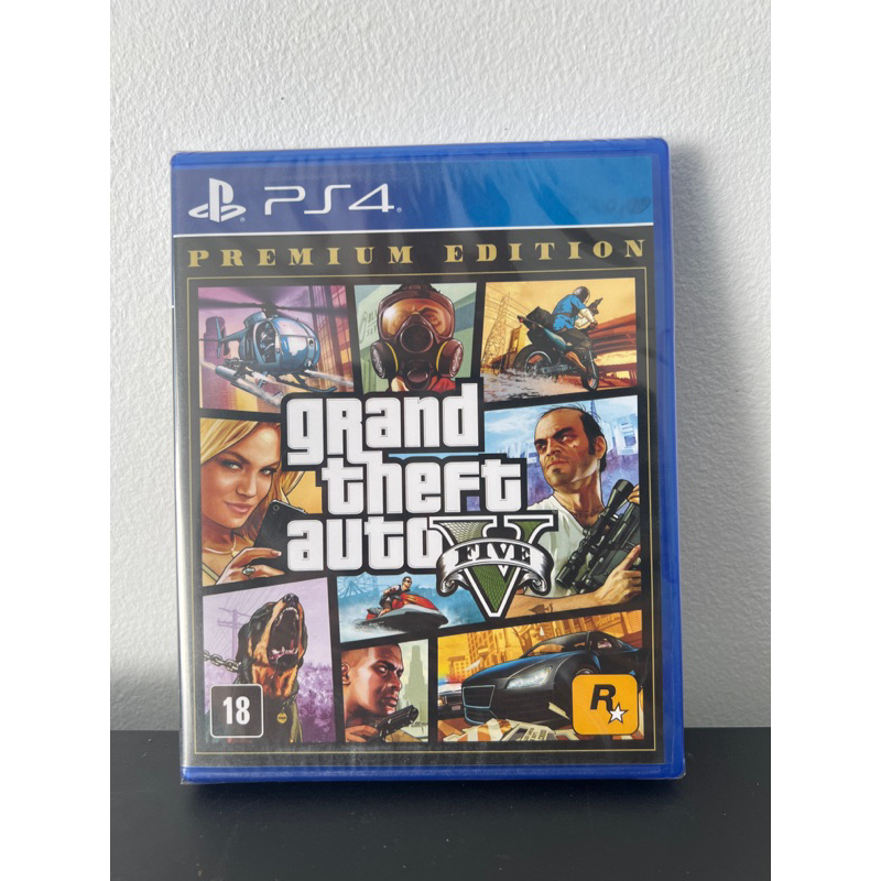 GTA Premium Edition Lacrado Shopee Brasil