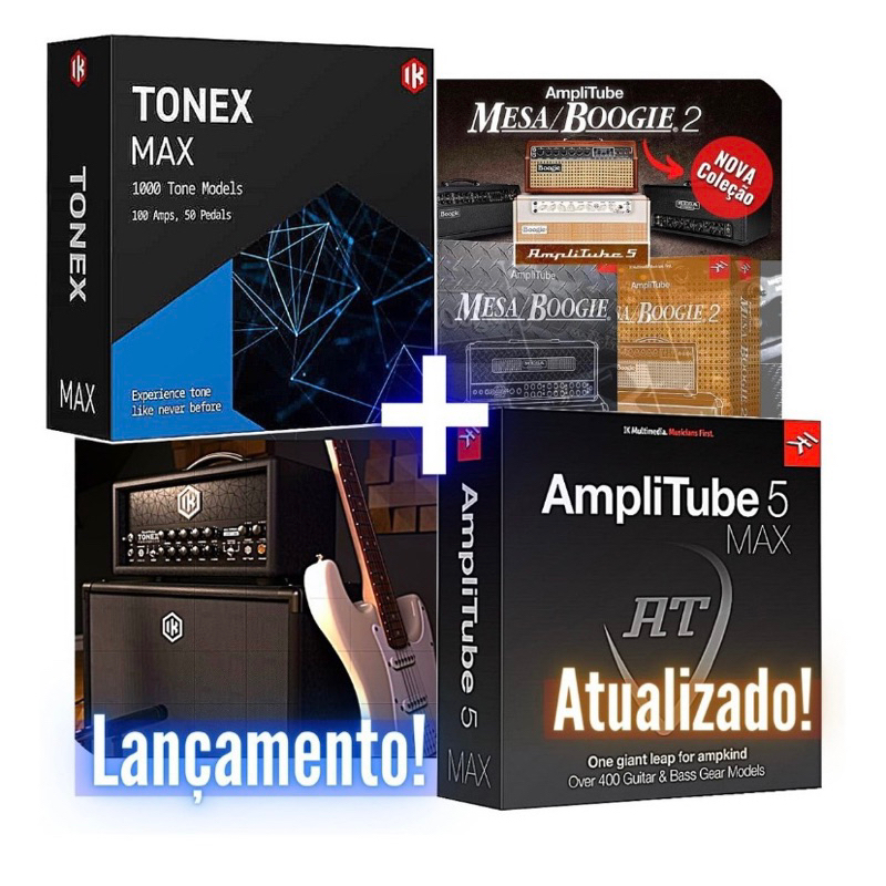 Amplitube Max Tonex Max Ik Multimedia Shopee Brasil