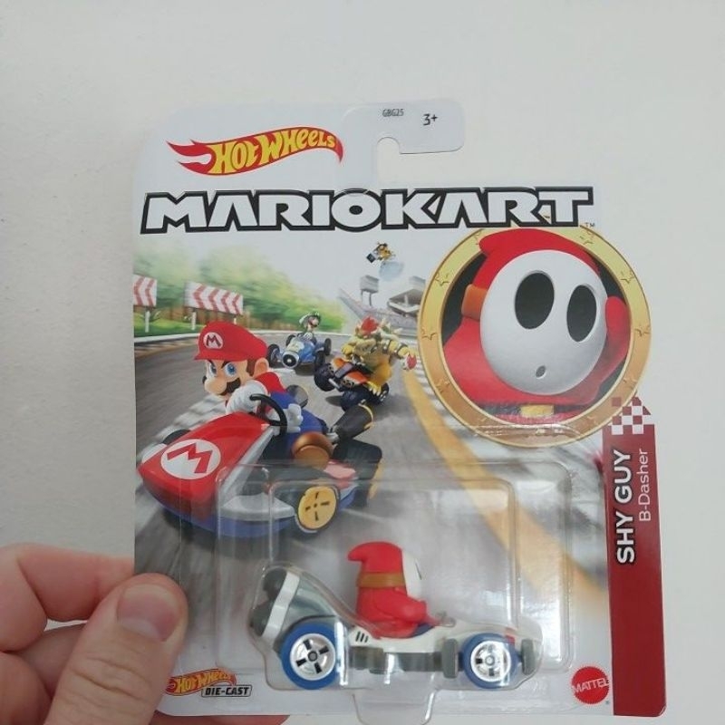 Mariokart Light Blue Shy Guy Hot Wheels B Dasher Standar Shopee Brasil