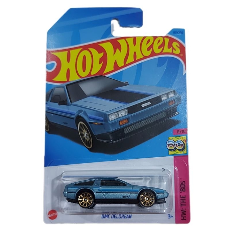 DMC Delorean Hw The 80S 8 10 Hot Wheels 2023 Lote E HKG84 Shopee Brasil