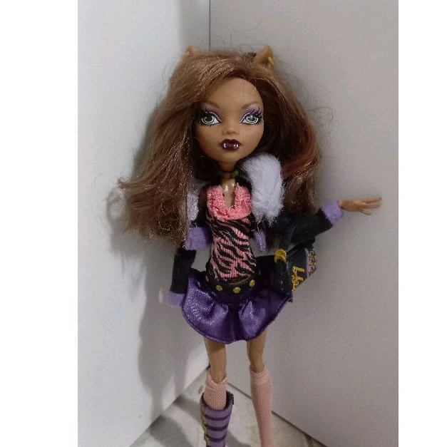 Clawdeen Wolf Monster High Boneca Original Gera O Shopee Brasil