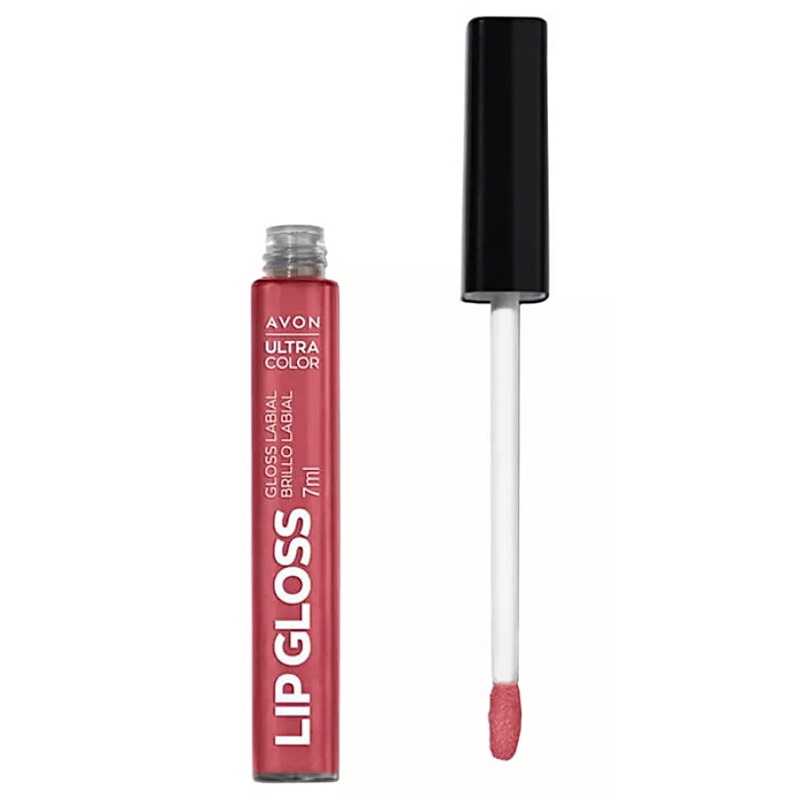 Gloss Labial Ultra Color Cor Nude Glow Ml Avon Shopee Brasil