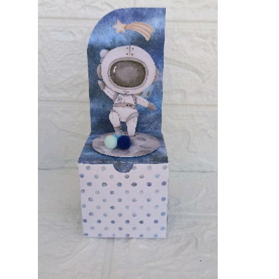 Caixa Cenário Astronauta Shopee Brasil