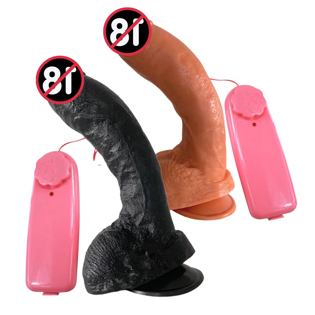 Consolo Dildo Penis Pinto De Borracha Ventosa Vibrador 20cmx5 5cm