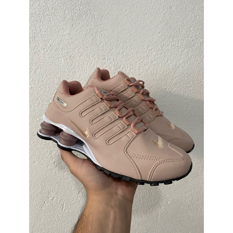 Tenis Feminino Shox Molas Nude Shopee Brasil