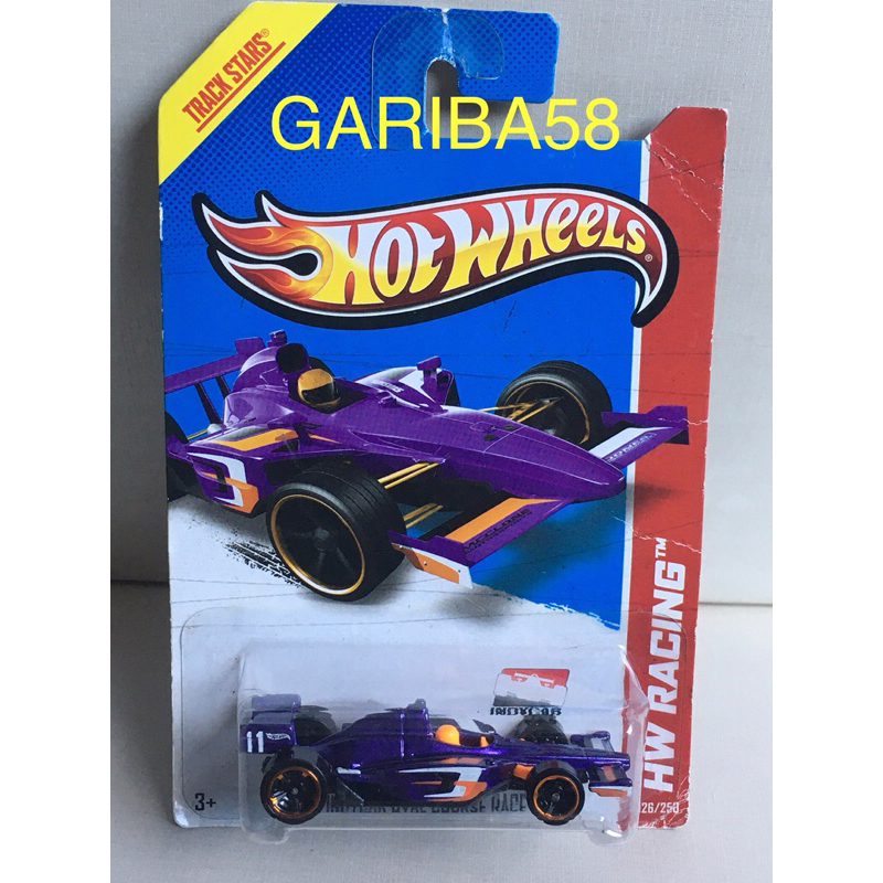 HOT WHEELS INDYCAR OVAL COURSE RACE CAR HW RACING GARIBA Shopee Brasil