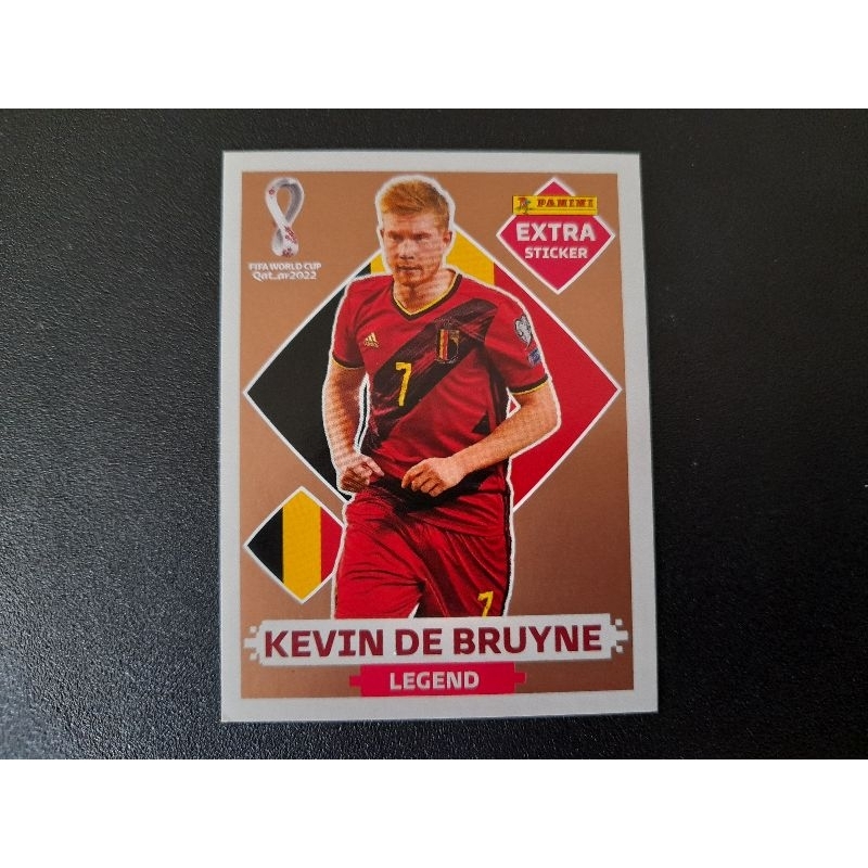 Figurinha Extra Copa Kevin De Bruyne Bronze Shopee Brasil