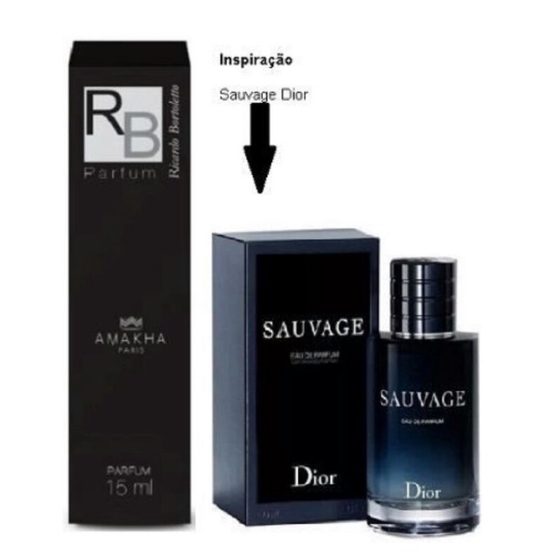 Perfume Masculino RB 15ml Amakha Paris Shopee Brasil