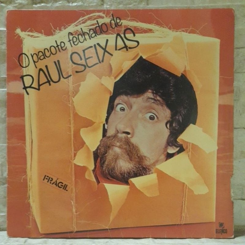 Vinil Lp Raul Seixas O Pacote Fechado De Raul Seixas Shopee Brasil