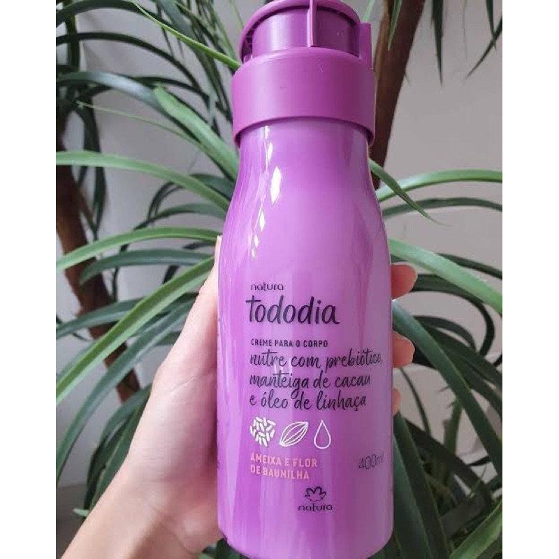 Creme Para O Corpo Tododia Ameixa E Flor De Baunilha 400 Ml Shopee