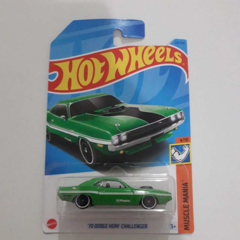 Hot Wheels 70 Dodge Hemi Challenger Mopar Hw Muscle Mania Shopee Brasil