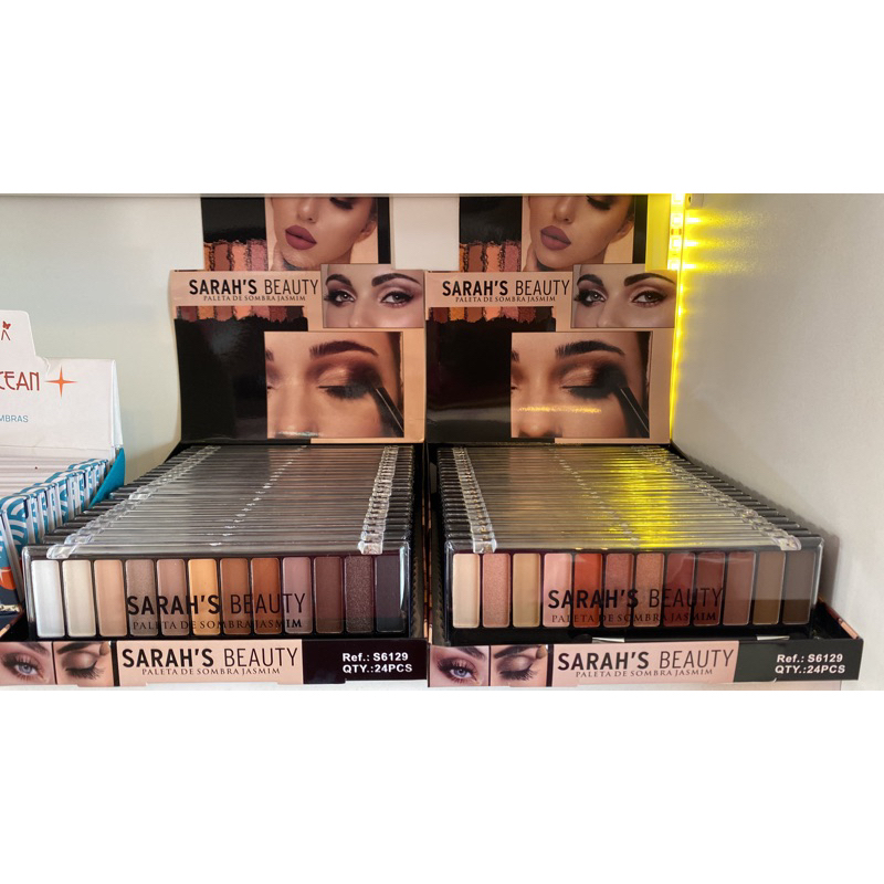 Paleta De Sombras 12 Cores Neutras Nude Shopee Brasil