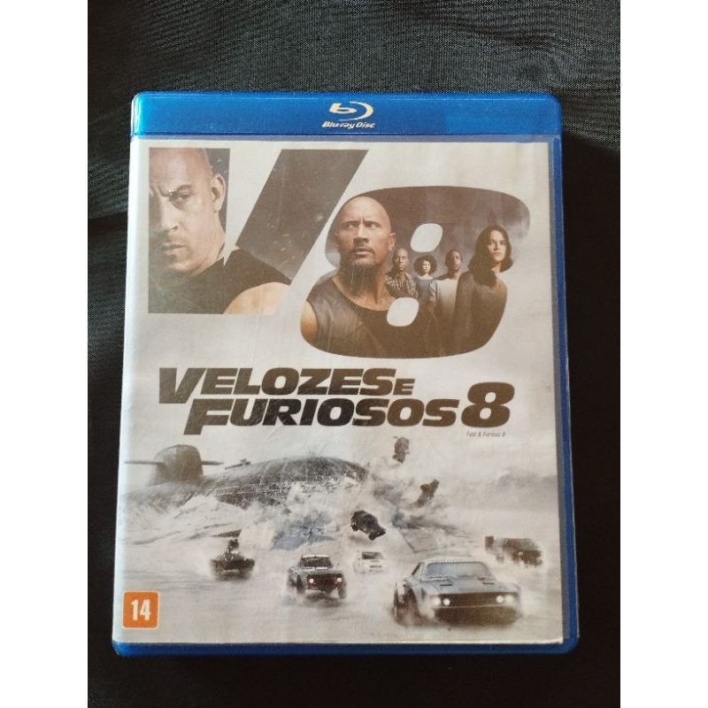 Blu Ray Velozes E Furiosos 8 Original E Usado Shopee Brasil