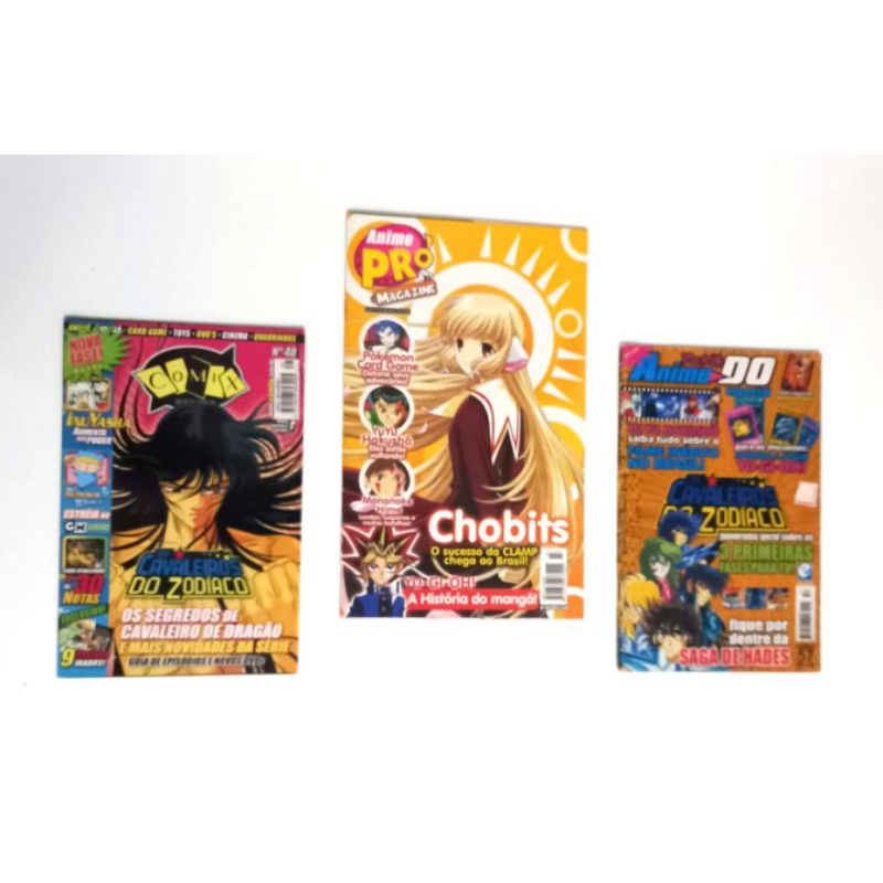 3 Revistas De Animes Comix Anime Pro Magazine E Anime Do Shopee Brasil