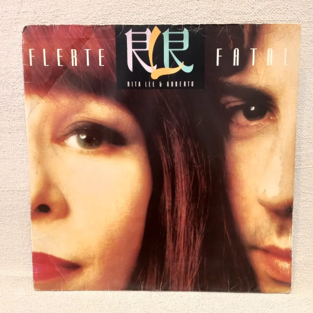 LP Disco Vinil Rita Lee E Roberto Flerte Fatal 1987 Shopee Brasil