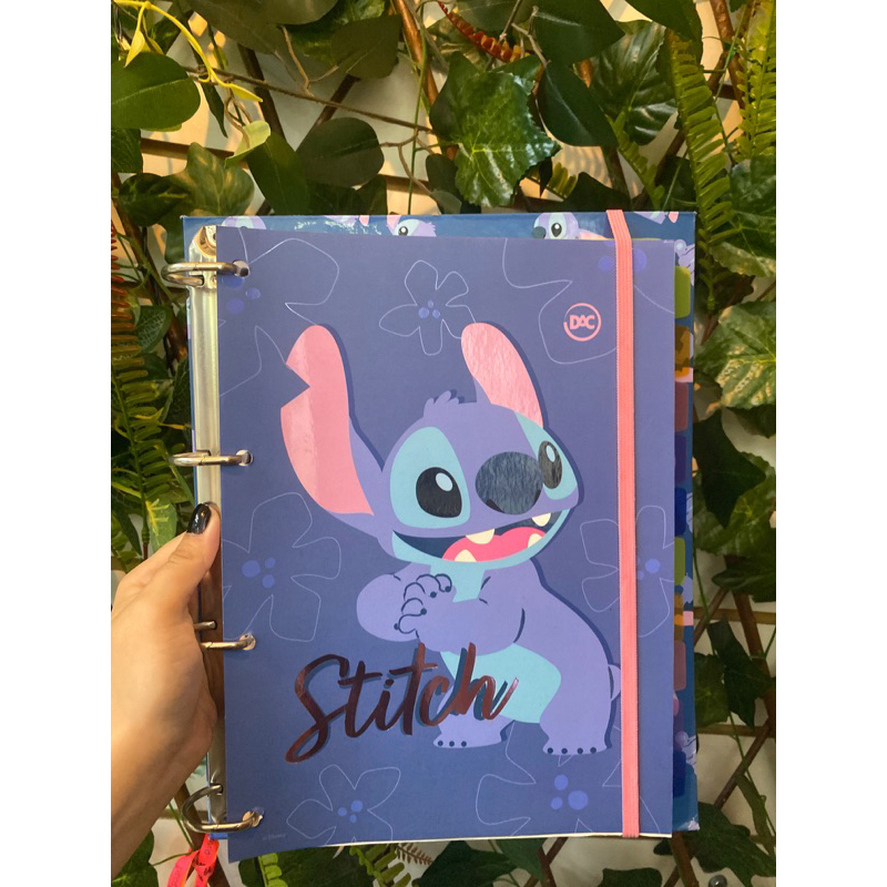 Caderno Argolado Stitch Dac Shopee Brasil