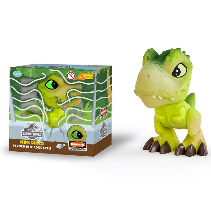 Dinossauro Brinquedo Bonecos Mini T Rex Baby Dinos Jurassic Cm E