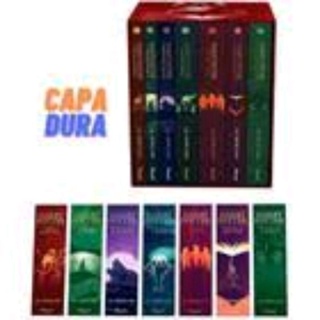 Box Livros Harry Potter Capa Dura Premium Lacrado Marcadores J K