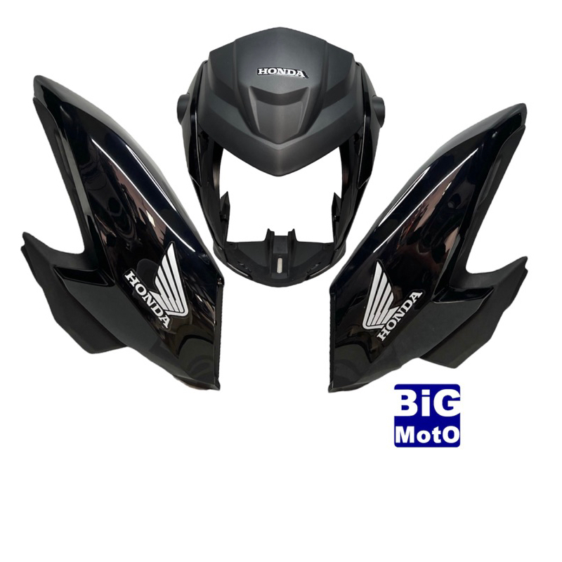 Frente Frontal Farol CG Fan 160 2022 Preto Aranha Par Aba Do