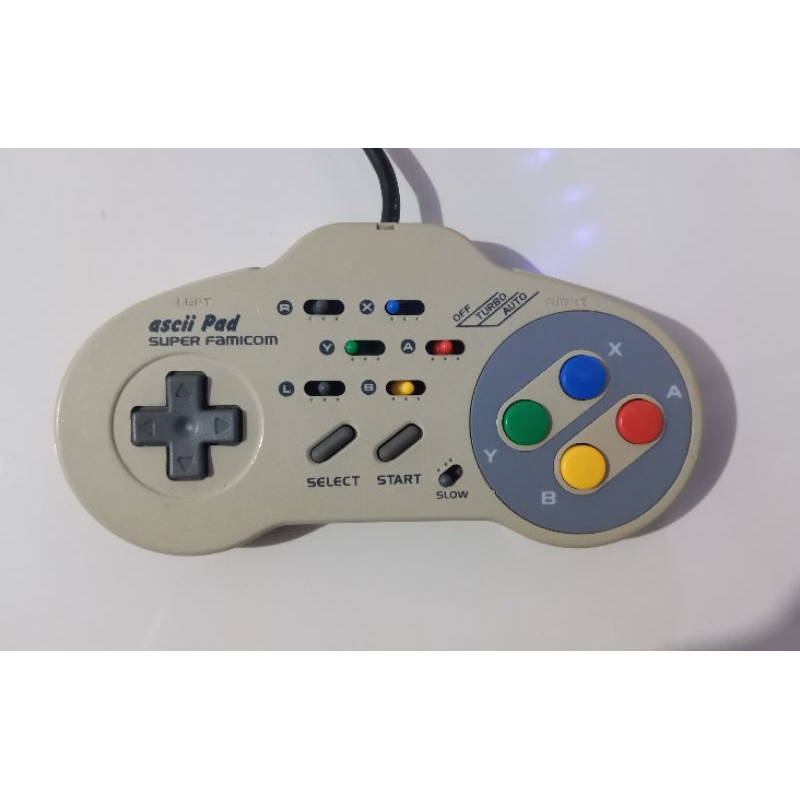 Controle Ascii Pad Super Famicom Snes Shopee Brasil