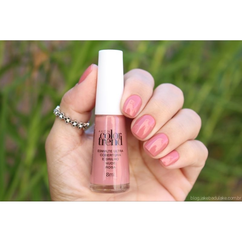 Esmalte Color Trend Nude Rosa Avon Shopee Brasil