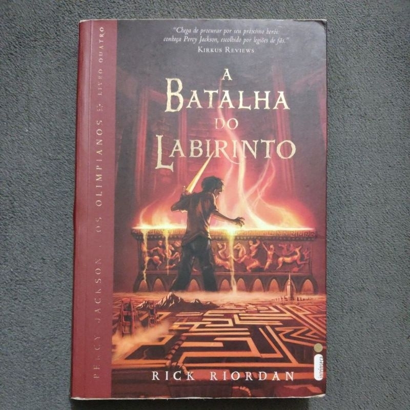 A Batalha Do Labirinto Percy Jackson E Os Olimpianos Livro