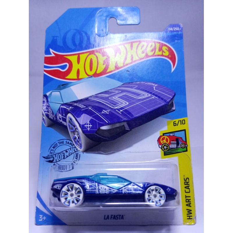 Hot Wheels La Fasta HW Art Cars Shopee Brasil