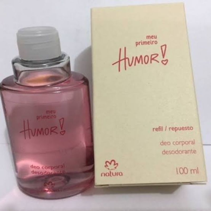 Refil Desodorante Corporal Meu Primeiro Humor Feminino Ml Shopee