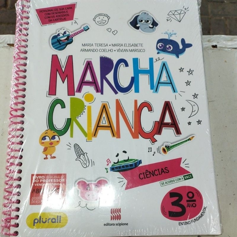 Marcha Crian A Ci Ncias Ano Livro Do Professor Novo Shopee Brasil