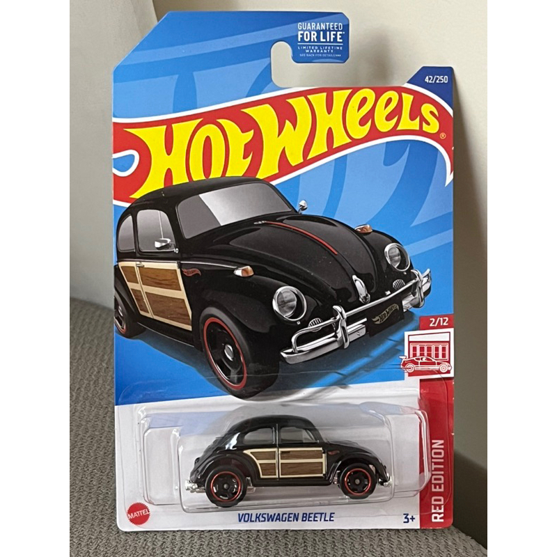 Hot Wheels Volkswagen Beetle Red Edition Exclusivo Target Shopee