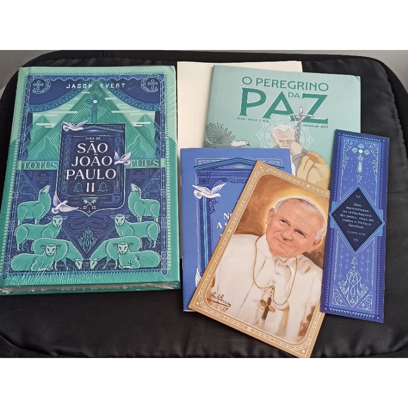 Box São João Paulo II Minha Biblioteca Católica Shopee Brasil