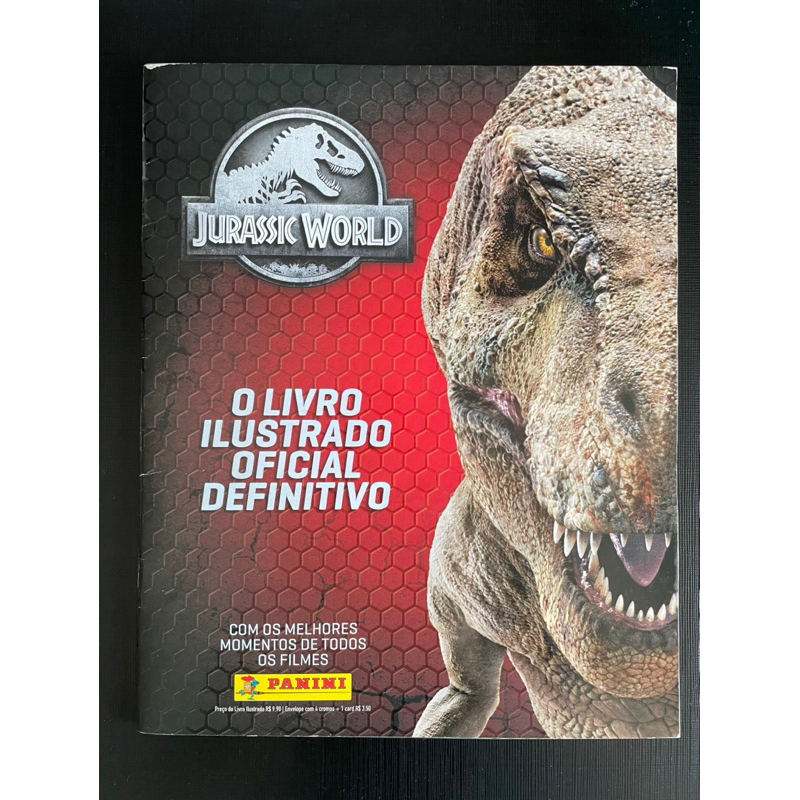 Álbum de Figurinhas Jurassic World 2020 COMPLETO Shopee Brasil