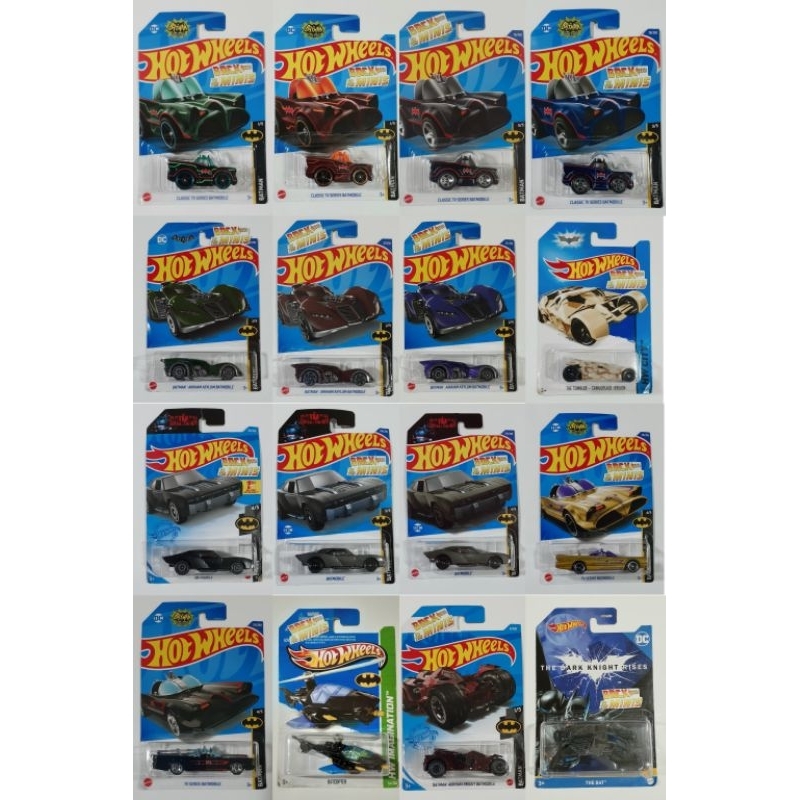 Hot Wheels Batman Miniaturas Originais E Similares Shopee Brasil
