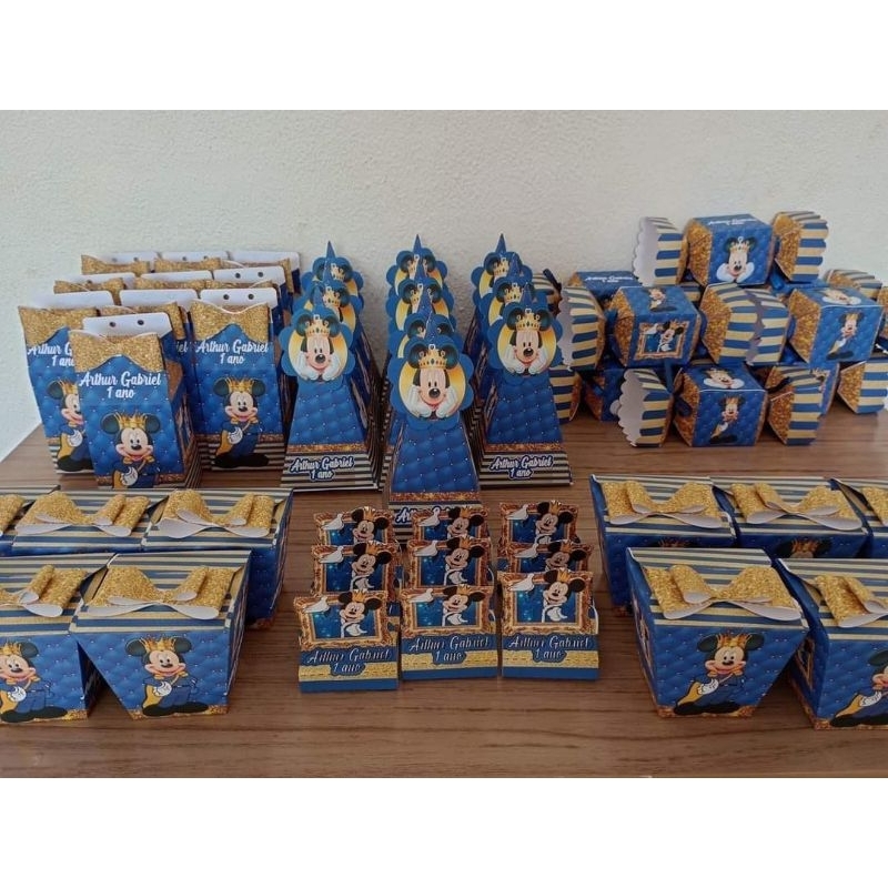 Kit Festa Mickey Realeza Shopee Brasil