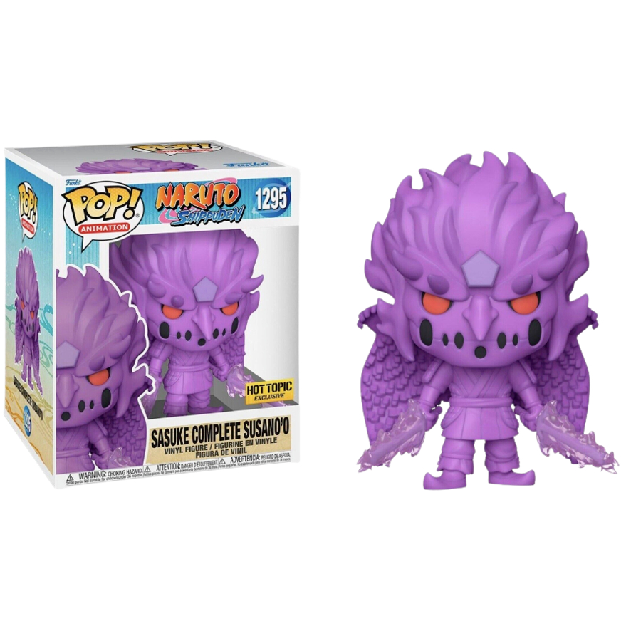 Funko Pop Sasuke Complete Susano Hot Topic Pronta Entrega Shopee