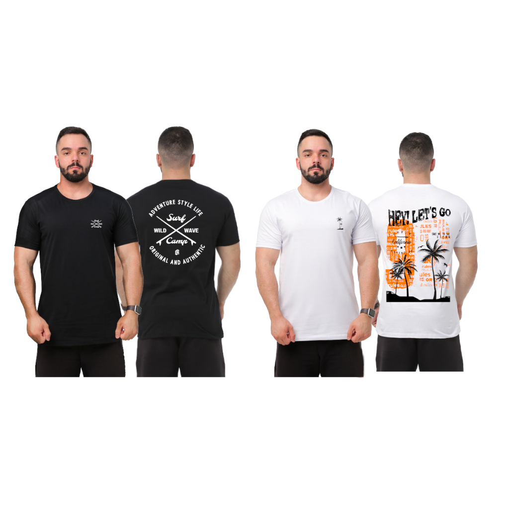 Kit Camisetas Camisas Masculinas Atacado Revenda Old Rules Shopee